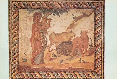 Mosaico romano — Antiga Corinto — Edição Hannibal