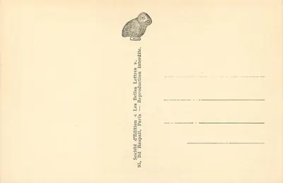 Delfos, Marmária, Santuário de Althéa Pronaia, A Télos — Sociedade de Edição « Les Belles Lettres », Paris — Verso