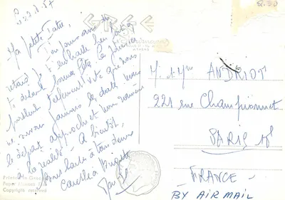 Le Pélion — pittoreska wybrzeża Egejskiego — wydawca W. P. D. N. N. (Ateny) — Rewers