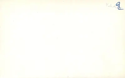 Ateny - Widok Akropolu — wydawca Y.D.A. (Y.D.A. 9) — Rewers
