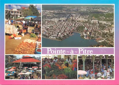 Pointe-à-Pitre — cidade e mercados — SCANDINEXIM