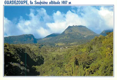 Guadalupe, a Soufrière altitude 1467 m — Éditions Exbrayat, série G 140