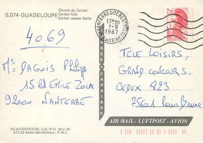 Wodospad Carbet — Guadeloupe — SCANDINEXIM — Rewers