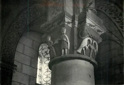 Civaux (Vienne) — Chapiteau de casamento do IVº século — Combier Imprimeur Mâcon - 40-000