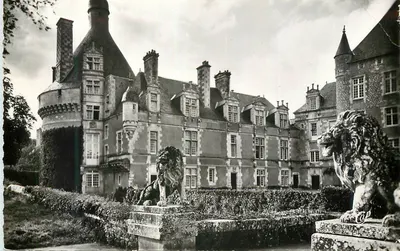 Castelo de Touffou — Arredores de Châtellerault — Cie des Arts Photomécaniques