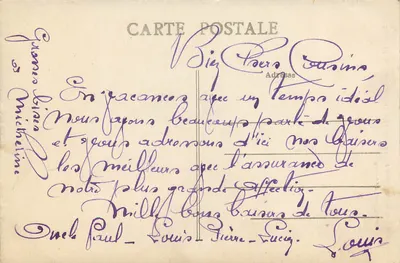 St-Junien (Hte-Vienne) - Medalhão de Corot na margem da Glane — Edit. « Au Grand Livre » — Verso