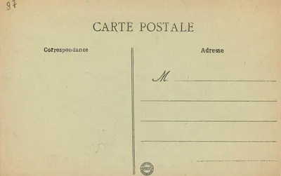 Verneuil - As Promenades Rochechouard — Coleção G. Morina — Verso