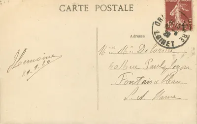 Limoges — Hôtel de Ville — Wydawca anonimowy, n° 239 — Rewers