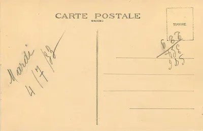 Buvette do Jardim do Bispo — Limoges — E.D.O. - 24 — Verso