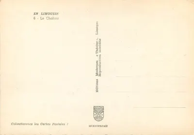 Le Chabrot — Em Limousin — Éditions Mexichrome — Verso