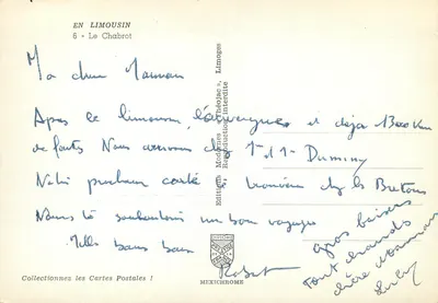 Le Chabrot — Limousin — Éditions Mexichrome — Verso