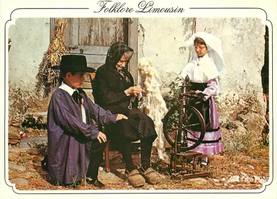 Folklore Limousin — Cena de Fiação — Edições TEPEC
