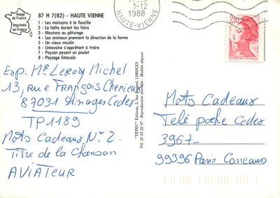Haute Vienne — krajobrazy i rolnictwo — TEPEC' Éditions, Limoges — Rewers