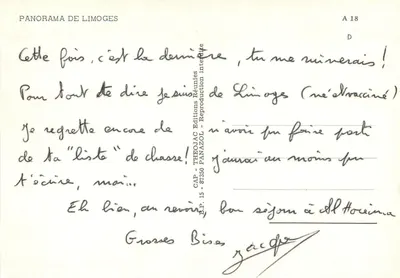 Limoges — Panorama — Wydawnictwo Panazol — Rewers