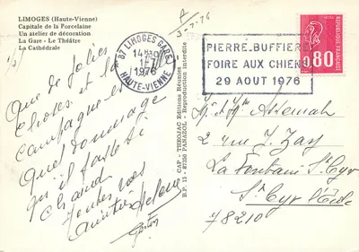 Limoges - Capital da Porcelana — CAP - Théolac Éditions, n°15 — Verso