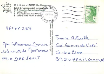 Limoges — Porcelana i miasto — Wydawnictwo TEPEC — Rewers