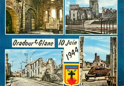Oradour-sur-Glane — 10 de junho de 1944 — Edições Modernas Limoges