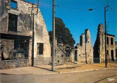 Oradour-sur-Glane — aldeia destruída após o massacre de 1944 — Éditions TEPEC