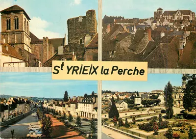 Saint-Yrieix-la-Perche — vista panorâmica — CAP Théo Edições Reunidas