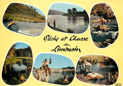 Pesca e Caça na Limousin — Edições Modernas « Théo Jac » — n° 87/190