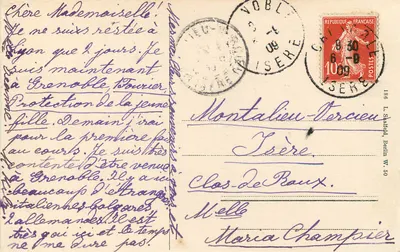 Berlim — Sieges-Allee — editor L. Stalder, Berlim W. 50 — Verso