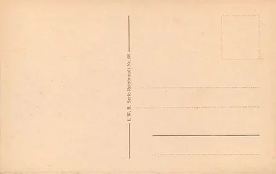 Berlin — Schlossplatz — I. W. B. Rembrandt, seria 66 — Rewers