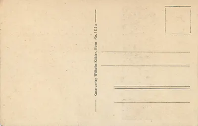 Bonn — Stary Celnik i Most na Rynie — Kunstverlag Wilhelm Köhler, Bonn, Nr 3111 a — Rewers