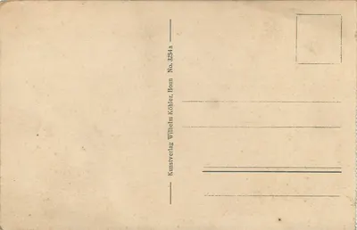 Bonn — Urodzinowy dom Beethovena — Kunstverlag Wilhelm Köhler, Bonn, Nr 3254a — Rewers