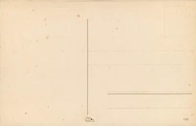 Coblence. Deutsches Eck. — Monumento ao imperador Guilherme I — editor não identificado, n° de série 1305 — Verso