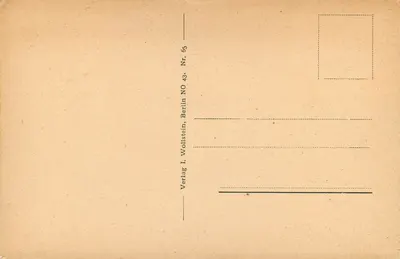 Köln — Hauptpostamt — Verlag L. Wollstein, Berlin, Nr. 43 — Rewers