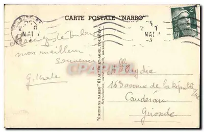 Toulouse — C'orcher des Augustins — Narbo Editions, no. 9 — Back