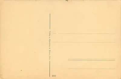 Ratusz w Kolonii — Köln Rathaus — Verlag u. Eigenium E. Meyer, Köln — Rewers