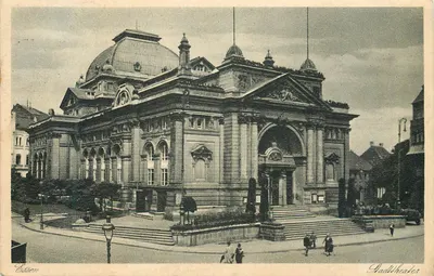 Essen — Teatro Cidade — editor Kupferstichdruck, n° 4905