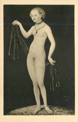 Vênus — estátua de Lucas Cranach d.Ä. — Verlag des Städel'schen Kunstinstituts, Frankfurt