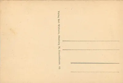 Hamburg — Alsterpavillon — Verlag Karl Wilibern — Rewers