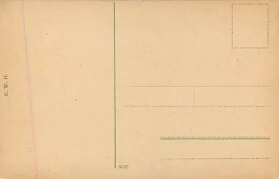 Hamburg, Uhlenhorster Fährhaus — widok wydawcy K.W.H. n°6253 — Rewers