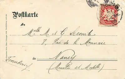 Kaiserslautern, Industrie- und Kreisrealschule — éditeur : 24741 — Verso