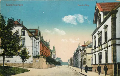 Kaiserslautern — Benzinc-Ring — Hepp'sche Postkarten- u. Kunst-Verlag, Mannheim, No. 104