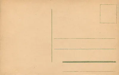 A Pfalz perto de Kaub — castelo no rio Reno — carta postal antiga — Verso