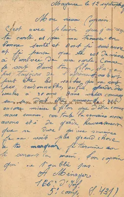 Mainz, pomnik Gutenberga — figura Gutenberga z kościołem na tle — Photocrom C.S.M. nr 12 — Rewers