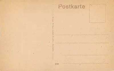 Mainz - Rheinufer b. d. Niederland. Dampfschifffahrt — Graph. Verlag Amtal Dresden-Bisewitz, n° 1180 — Verso