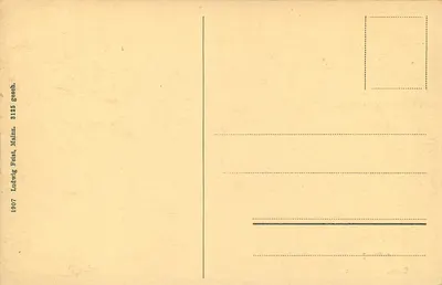 Mainz, Katedra, Baptysterium — wydawca Ludwig Feist, nr 8125 — Rewers