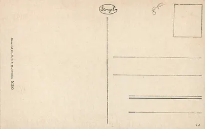 Mainz - Katedra — widok katedry — wydawca Franz Krössl — Rewers