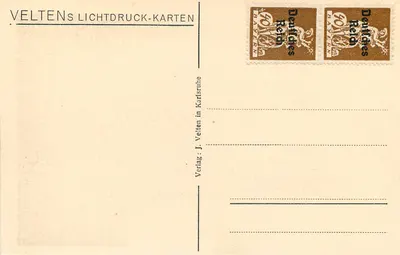 München — Frauenkirche — VELTENs LICHTDRUCK-KARTEN — Rewers