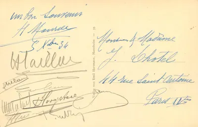 Saarbrücken — Chiesa di Ludwig — Editore Emil Hartmann, n°35 — Verso
