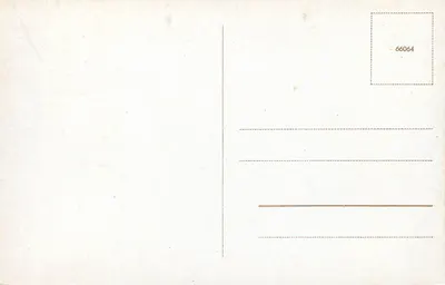 Saarbrücken - Gautheater Saarpfalz — Unknown Publisher, Series No. 66064 — Back