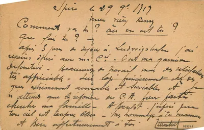 Speyer a. Rh. — Historisches Museum im Schloss — editor J. L. Schumacher — Verso
