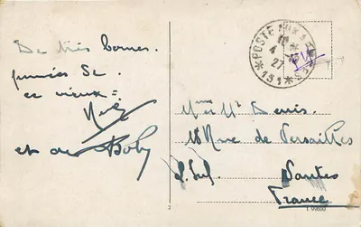Wiesbaden — Stacja — Nieczytelny wydawca i numer seryjny — Rewers