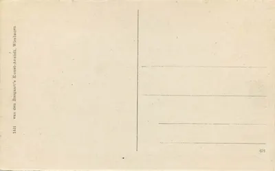 Wiesbaden — Kościół „Ring“ — wydawca van den Boogaart, nr 691 — Rewers