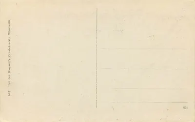 Wiesbaden — Viaduto da Nerobergbahn em direção ao Monte Néron — editor van den Boogaart — Verso